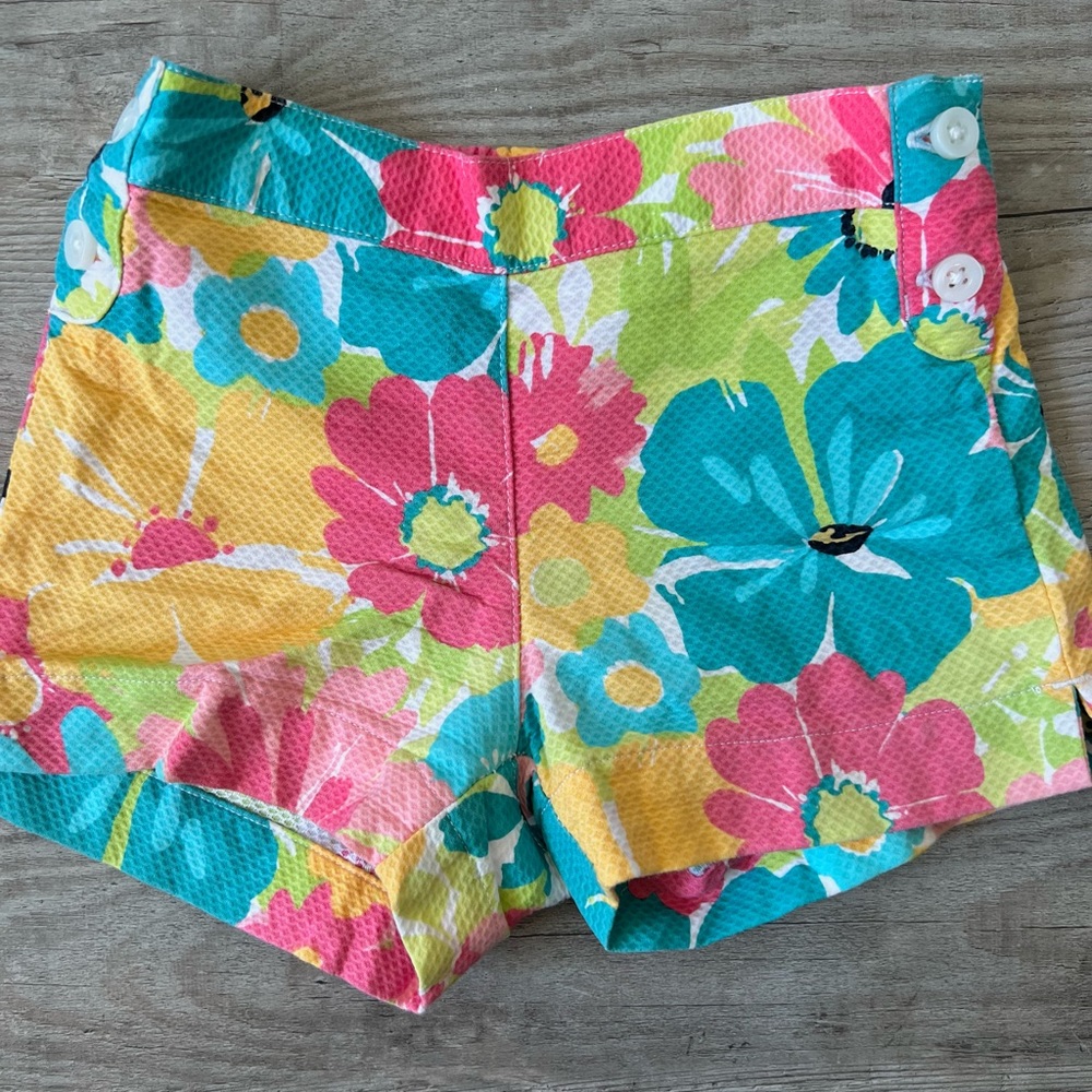 Janie and Jack Floral Shorts